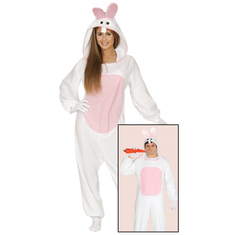 Disfraz de Conejo Pijama para Adulto