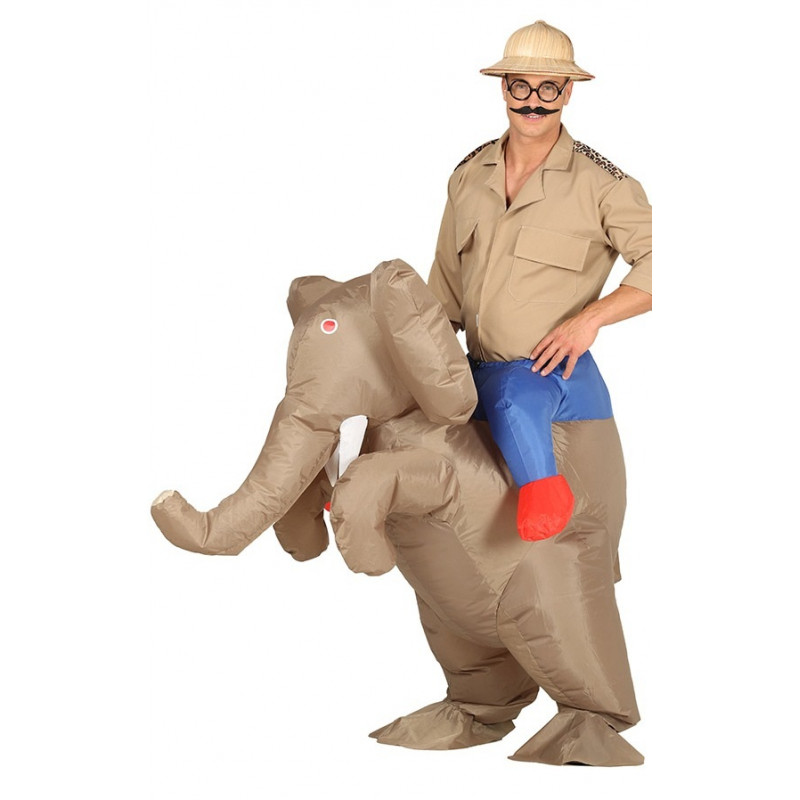triatlón Armario dolor Disfraz de Hombre en Elefante Hinchable | Comprar Online