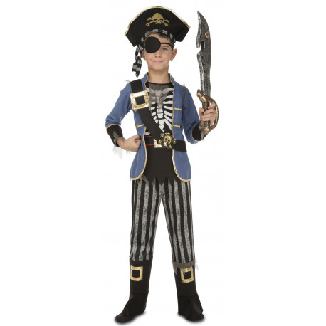 Disfraz de Pirata Esqueleto para Niño