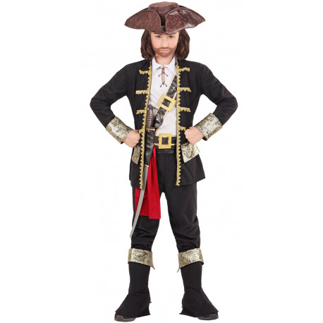 Disfraz Pirata Negro para Niño