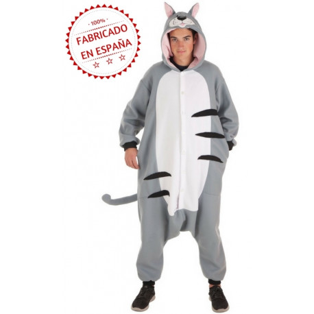 Disfraz de Gato Pijama para Adulto