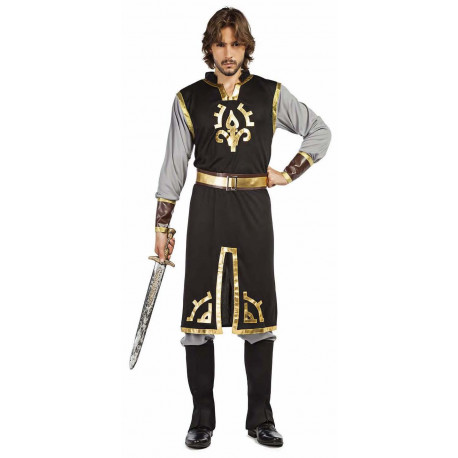 Disfraz de Caballero Medieval Elegante para Hombre