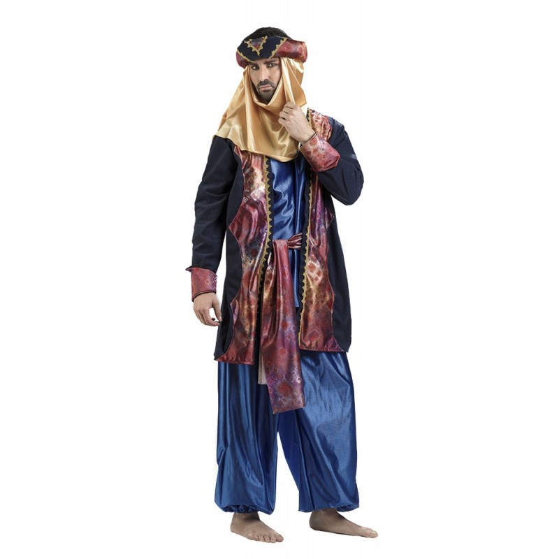 Disfraz de Árabe del Desierto Premium para Hombre
