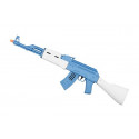 Subfusil de Asalto Kalashnikov AK-47 Azul y Blanco