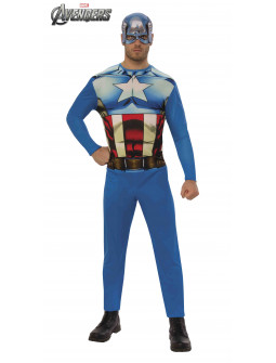 Disfraz de Capitán América Clásico para Hombre