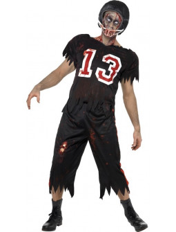 Disfraz de Jugador de Rugby Zombie para Adulto