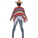 Poncho Mexicano Multicolor