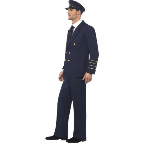 Gorra De Piloto Accesorios Elegir aerolínea capitán aviador 80S Insignia uniforme de combate 