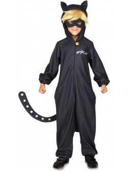 Disfraz de Cat Noir Pijama para Niño