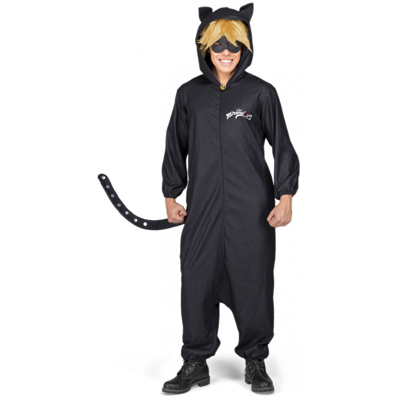 Contradecir Inclinado Frugal Disfraz de Cat Noir Pijama para Adulto | Comprar Online
