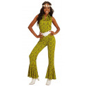 Disfraz Disco Años 70 Verde Pistacho para Mujer