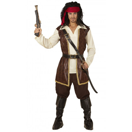 Disfraz de Pirata de Caribe Elegante para Hombre
