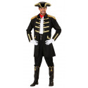 Disfraz de Capitán Pirata Negro para Adulto