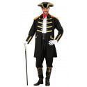 Disfraz de Capitán Pirata Negro para Adulto