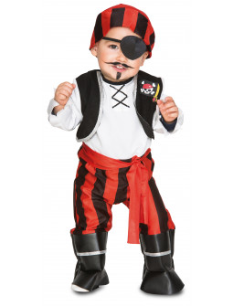 Disfraz de Capitán Pirata para Bebé
