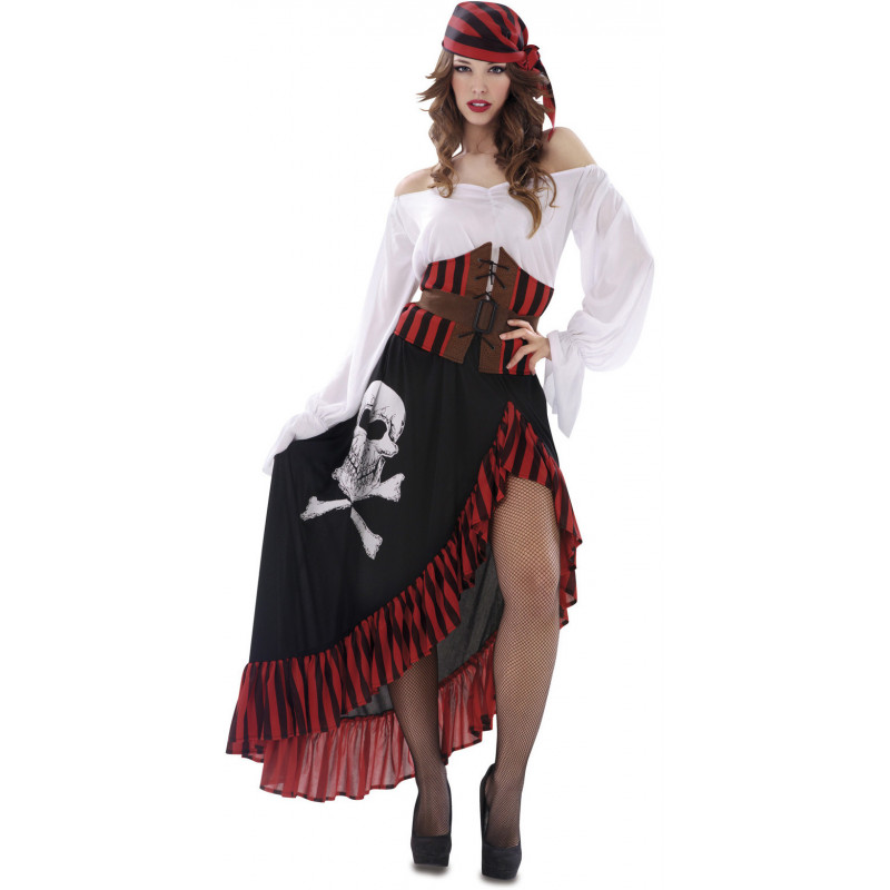 Sombrero de Pirata Mujer Lujo, Tienda de Disfraces Online