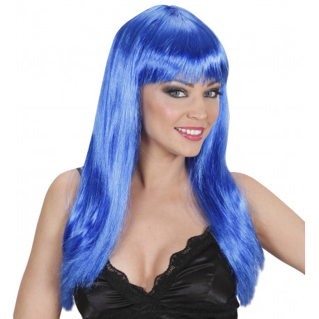 Peluca azul Quality Wig