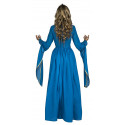 Disfraz de Reina Medieval Azul para Mujer