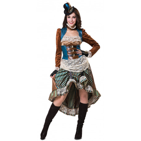 Disfraz de Chica Steampunk para Mujer