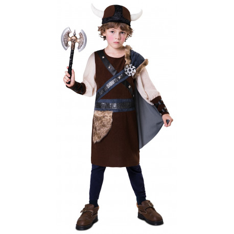 Disfraz de Vikingo Salvaje para Niño
