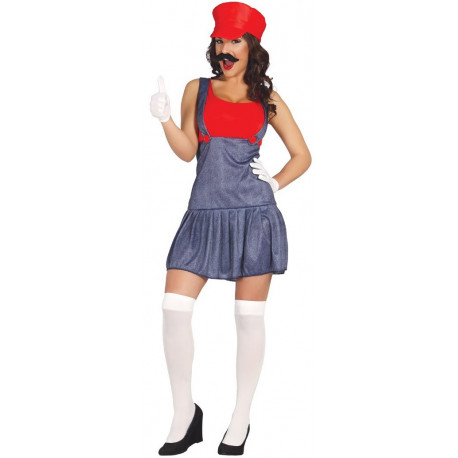 Disfraz de Super Mario Bros para Mujer