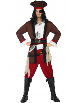 Disfraz de Pirata Corsario para Hombre