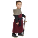 Disfraz de Caballero Medieval Granate para Bebé
