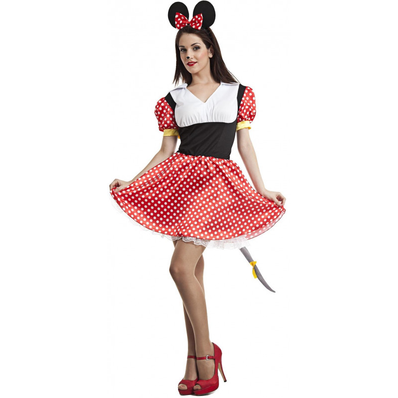 alias saludo Lujoso Disfraz de Minnie Mouse para Adulto | Comprar Online