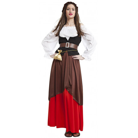 Disfraz de Campesina Medieval para Mujer