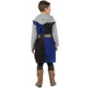 Disfraz de Caballero Cruzado Medieval Azul Infantil