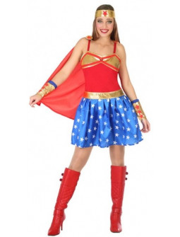 Disfraz de Wonder Woman Clásica para Mujer