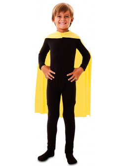 Capa de Superhéroe Amarilla Infantil