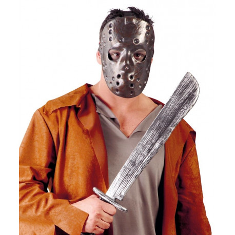 Máscara de Jason con Machete