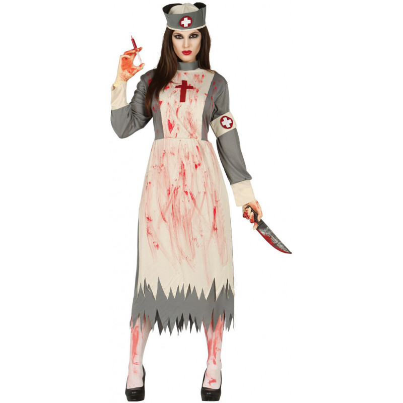 Disfraz de Enfermera Zombie para Mujer | Comprar Online