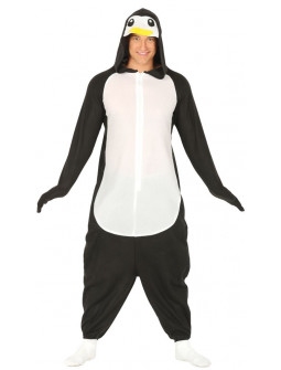 Disfraz de Pingüino Pijama para Adulto