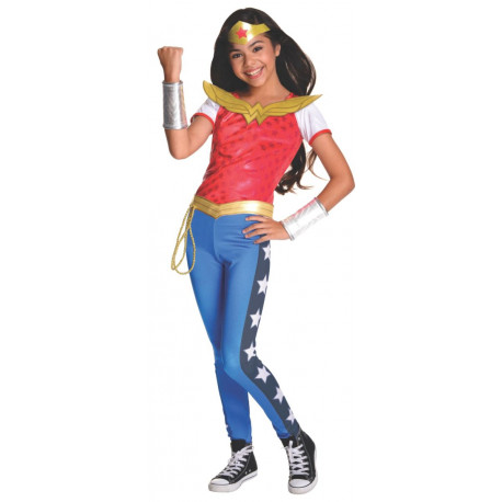 Disfraz de Wonder Woman Super Hero Girls para Niña