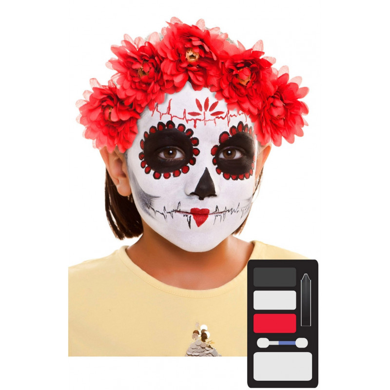 Kit de Maquillaje de Catrina Infantil | Comprar Online