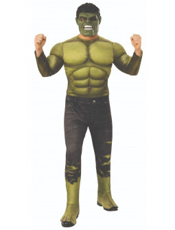 Disfraz de Hulk Musculoso Infinity War para Hombre