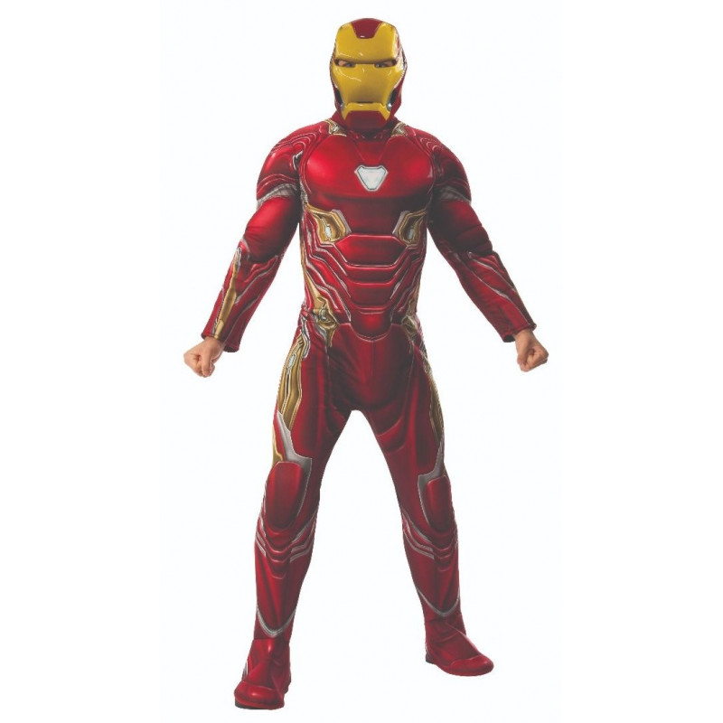 monte Vesubio Frente a ti Girar en descubierto Disfraz de Iron Man Musculoso Infinity War para Hombre| Comprar
