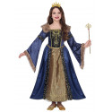Disfraz de Reina Medieval Elegante para Niña
