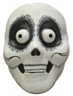 Máscara de Catrín Día de los Muertos de Látex