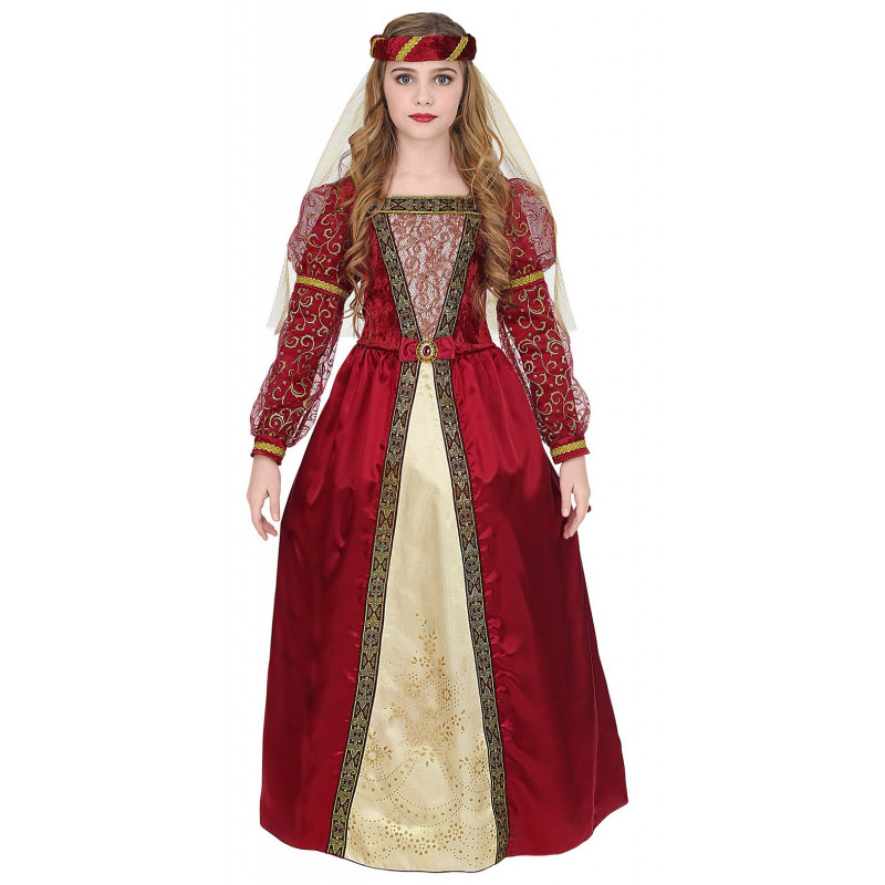 soplo aterrizaje veterano Disfraz de Princesa Medieval Elegante para Niña | Comprar