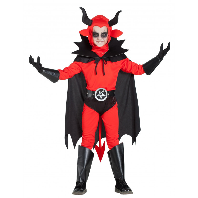 Cantidad de polvo Hablar Disfraz de Rey Demonio con Capa Infantil | Comprar Online