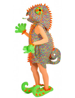 Disfraz de Camaleón Molón Multicolor para Mujer