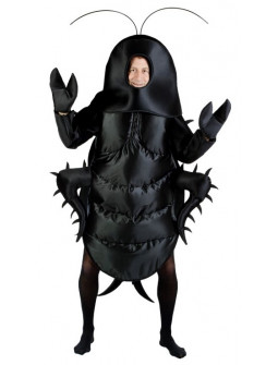 Disfraz de Cucaracha Negra para Adulto