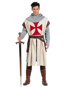 Disfraz de Maestre Templario Medieval para Hombre