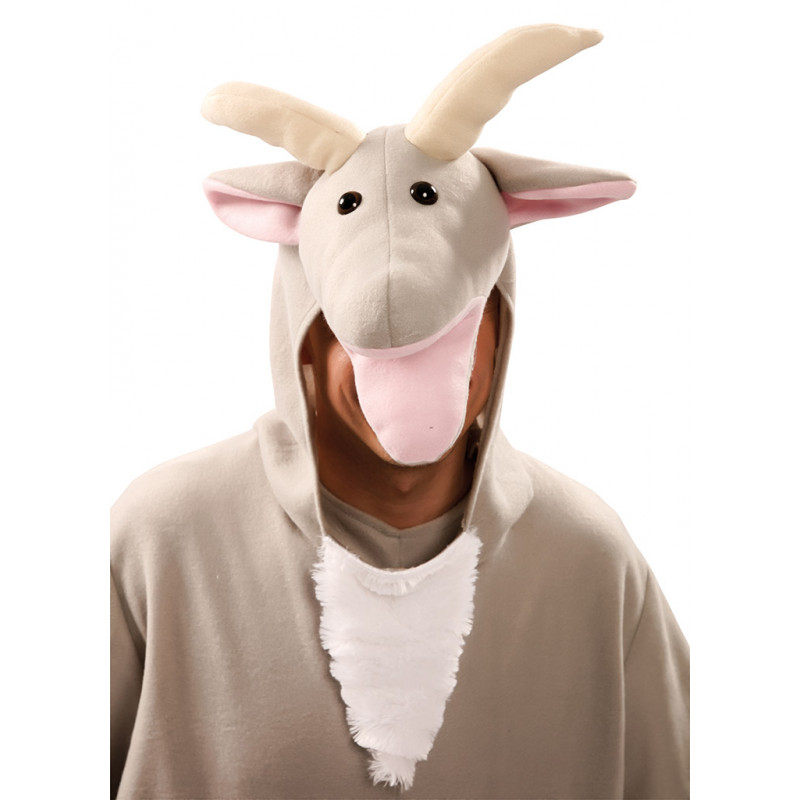 Pijama de animal unisex para adulto, disfraz de cabra