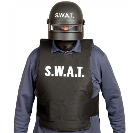 Casco de Policía Antidisturbios SWAT para Adulto