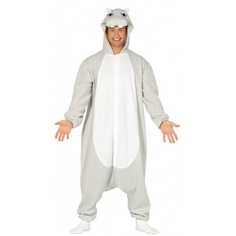 Disfraz Hipopótamo Pijama para Adulto Online