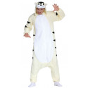 Disfraz de Tigre Blanco Pijama para Adulto